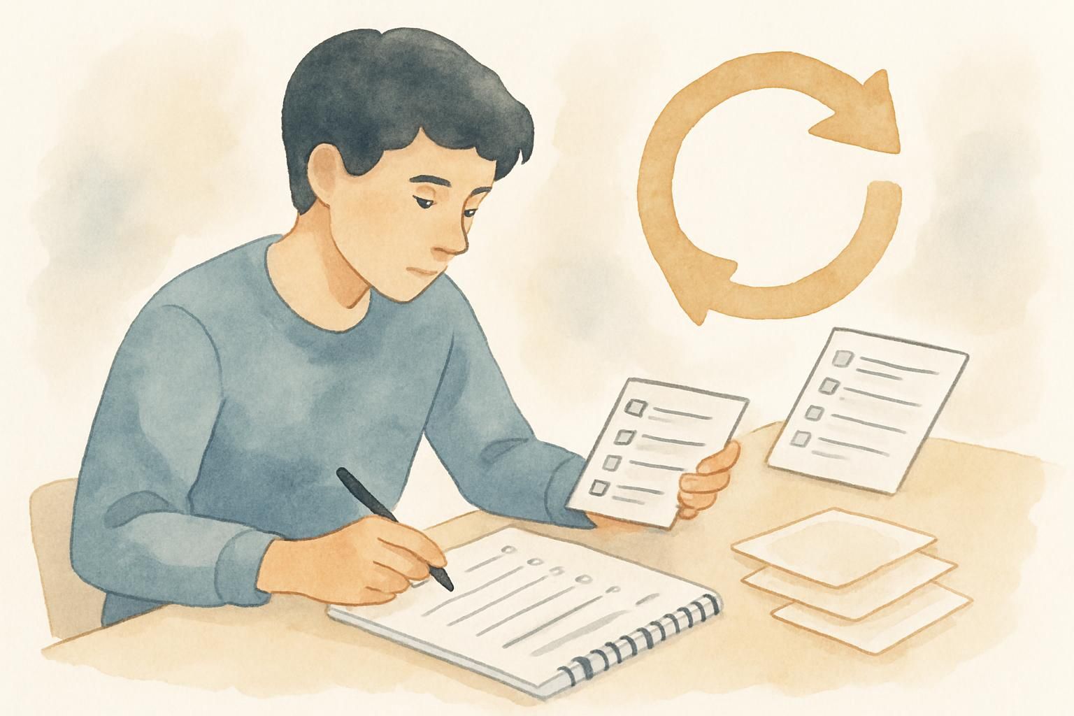 Spaced Repetition With Quizzes: A Study Plan